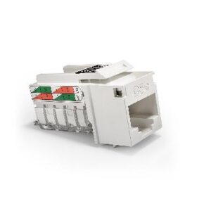 CONECTOR FEMEA KEYSTONE RJ45 CAT.5E T568A/B BRANCO 35050423