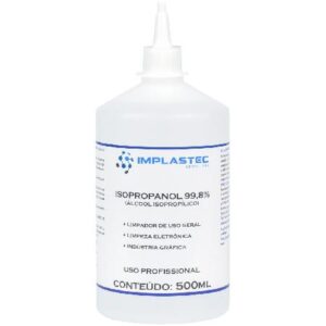 ÁLCOOL ISOPROPÍLICO 500ML COM BICO APLICADOR