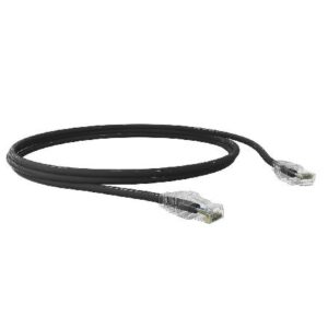 PATCH CORD U/UTP CAT.5E CMX T568A/B 2.5 METRO PRETO 35104008