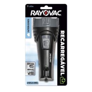 LANTERNA RECARREGÁVEL 7LED BIVOLT RLED110V220V