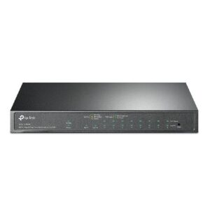 SWITCH GIGABIT EASY SMART 10/100/1000 C/ 10 PORTAS (SENDO 8 POE) TL-SG1210MPE SMB