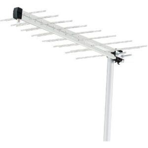 ANTENA DIGITAL EXTERNA LOG PARA TV HDTV/UHF/4K 14DBI 30 ELEMENTOS LU-30