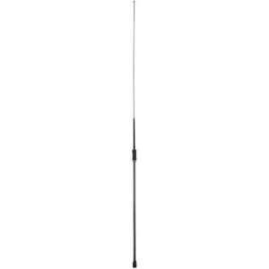 ANTENA VIÚVA NEGRA PARA RÁDIO PX MÓVEL BASE PROLONGADA COM BOBINA CENTRAL PRETA B-2007P