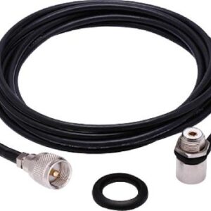 KIT CABO RG-58 5,5 METROS  CONECTOR UHF M-802K