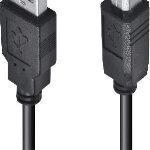 CABO USB PARA IMPRESSORA A MACHO X B MACHO 2.0 - 1.8M UAMBM-18
