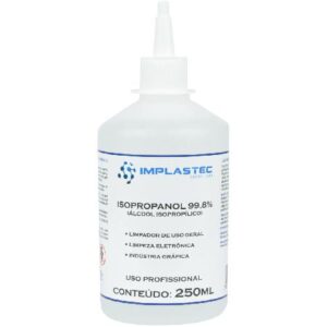 ÁLCOOL ISOPROPÍLICO 250ML COM BICO APLICADOR