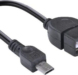 ADAPTADOR USB FÊMEA PARA MICRO USB COM FUNÇÃO OTG UFMU-OTG