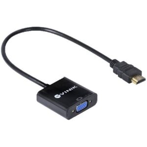 ADAPTADOR CONVERSOR HDMI MACHO PARA VGA FÊMEA 25CM