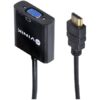 ADAPTADOR CONVERSOR HDMI MACHO PARA VGA FÊMEA 25CM - Imagem 2