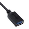 ADAPTADOR OTG TIPO C PARA USB A 3.0 PARA CELULAR SMARTPHONE 15 CM PRETO - P3AMUP-15 - Image 4