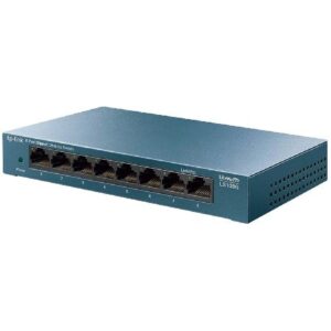SWITCH GIGABIT DE MESA COM 8 PORTAS 10/100/1000 LS108G SMB