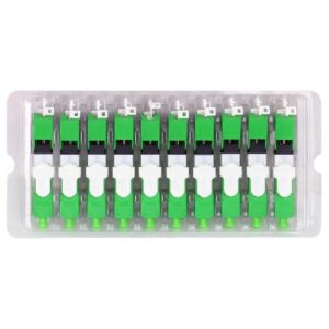 CONECTOR FAST SC/APC C/ CLIP E TRAVA CF-5204A-A EMBALAGEM C/10
