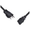 CABO DE FORÇA TRIPOLAR PARA FONTE 3X0,75 MM 250V - 3 METROS - Imagem 2