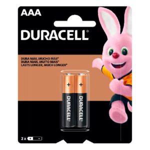 PILHA ALCALINA 1,5V AAA MN2400 (COM 2 PILHAS) DURACELL