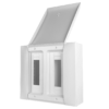 QUADRO DE DISTRIBUICAO PROTECTBOX 24 DIN SOBREPOR BRANCO 135102 - Imagem 2