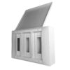 QUADRO DE DISTRIBUICAO PROTECTBOX 36 DIN SOBREPOR BRANCO 135103 - Imagem 2