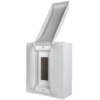 QUADRO DE DISTRIBUICAO PROTECTBOX 8 DIN SOBREPOR BRANCO 134108 - Imagem 2