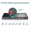 SWITCH NÃO GERENCIÁVEL C/ 16P 10/100MBPS POE+ E 2P GIGABIT TL-SL1218P SMB - Image 6
