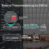 SWITCH NÃO GERENCIÁVEL C/ 16P 10/100MBPS POE+ E 2P GIGABIT TL-SL1218P SMB - Image 8