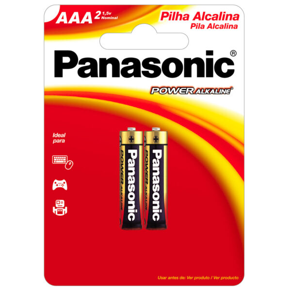 PILHA ALCALINA AAA BLISTER COM 2 LR03XAB/2B192