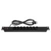 PROTETOR ELETRONICO C/ 8 TOMADAS P/ RACK EPR 208+ 3 METROS 4824302 - Image 3