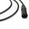CABO PARA MICROFONE NINJA LW 0,20 MM CONECTOR XLR MACHO/ XLR FEMEA 15FT 4,57 METROS PRETO - Image 2