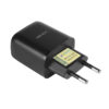 CARREGADOR DE PAREDE 20W COM 1 SAIDA TIPO C 12V - PRETO - Image 2