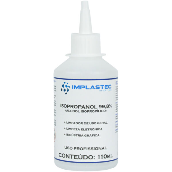 ÁLCOOL ISOPROPÍLICO 110ML COM BICO APLICADOR