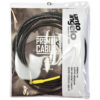 CABO DE GUITARRA SHOGUN 0,75MM CONECTOR EM OURO P10/P10 90º 15FT 4,57 METROS PRETO - Image 4