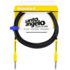 CABO DE GUITARRA SAMURAI 0,30 MM CONECTOR P10/P10 15FT 4,57 METROS PRETO - Image 2