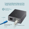 CONVERSOR DE MIDIA 20KM WDM GIGABIT TL-FC311B-20 SMB - Imagem 8