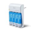 CARREGADOR RM02 BIVOLT COM 4 PILHAS AA DE 2500 MAH  CB054 - Image 2
