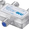 DIVISOR SATÉLITE 1 ENTRADA E 2 SAÍDAS - 5~2400 MHZ (VHF / UHV / SATÉLITE) COM PASSAGEM DC PQDV-2022 - Image 4