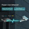 SWITCH GIGABIT PROFISSIONAL 10/100/1000 C/ 5 PORTAS (SENDO 4 POE) TL-SG1005LP SMB - Imagem 4