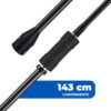 ANTENA VIÚVA NEGRA PARA RÁDIO PX MÓVEL BASE PROLONGADA COM BOBINA CENTRAL PRETA B-2007P - Image 4