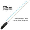 ANTENA MINI MARINOX PARA RÁDIO PX 10 E 11METROS COM PROLONGADOR 25CM B-2005P25 - Image 2