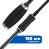 ANTENA PX VIÚVA NEGRA MOVEL 11M COM BASE PU E BOBINA CENTRAL B-2006P - Image 4