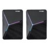 CAIXA DE SOM GAMER VINIK STAR 6W 2.0 LED RAINBOW - VSPKG6WST - Imagem 2