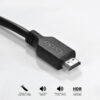 CABO HDMI 2.0 4K 28AWG PURO COBRE 5 METROS - PHM20-5 - Imagem 3