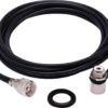 KIT CABO RG-58 5,5 METROS  CONECTOR UHF M-802K - Imagem 2