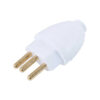 PLUGUE DESMONTAVEL 3 PINOS 2P+T 20A/250V BRANCO DN1616 - Image 2