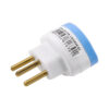 ADAPTADOR PINO CHATO 3 PINOS 2P + T 10A/250V BRANCO DN1630 - Image 6