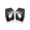 CAIXAS DE SOM CX100 2.0 3W RMS USB CONEXAO P2 PRETO - SP144 - Imagem 2