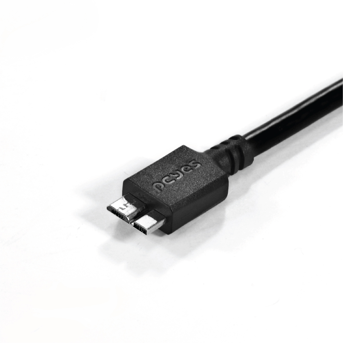 CABO PARA HD EXTERNO USB A 3.0 MACHO PARA MICRO USB B 3.0 (10 PINOS) MACHO 28AWG PURO COBRE 2 METROS - PUAMCM3-2 - Imagem 3