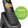 RAMAL P/ TELEFONE SEM FIO DIGITAL C/ IDENTIFICADOR DE CHAMADAS TS 3111 PRETO 4123111 - Image 2