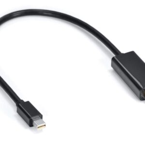 CABO ADAPTADOR/CONVERSOR MINI DISPLAYPORT MACHO PARA HDMI MACHO 30 CM