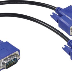 CABO Y  VGA MACHO X 2 VGA FÊMEA  15 PINOS AVY-1M/2F
