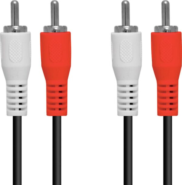 CABO 2 RCA X 2 RCA 1.5 METROS - 2RCA-15