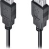 CABO USB A MACHO X USB A FÊMEA 2.0 - 1.8M EXTENSOR - UAMAF-18 - Image 3