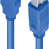 CABO USB PARA IMPRESSORA 3.0 USB A X USB B 2M - U3AMBM-2 - Image 4